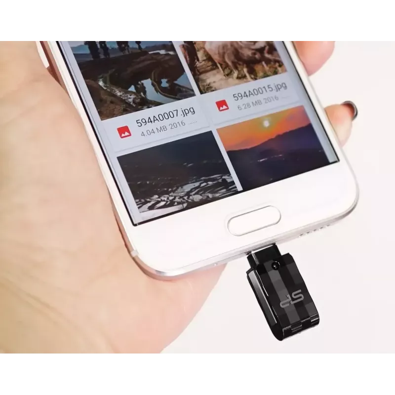 USB-Stick Silicon Power 64 GB USB Typ-A USB Typ-C Mobile C31