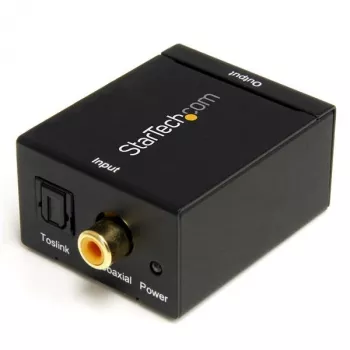 StarTech.com SPDIF Digitaler Koaxial- oder Toslink-Optik- auf Stereo-RCA-Audiokonverter