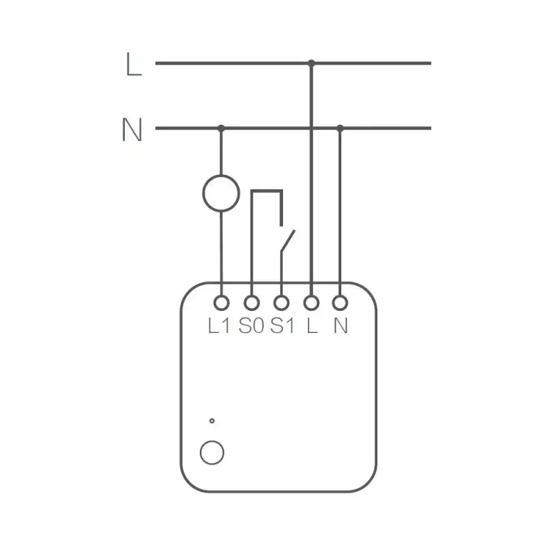AQARA Smart Home Einzelschaltermodul T1, mit Neutralleiter (SSM-U01)