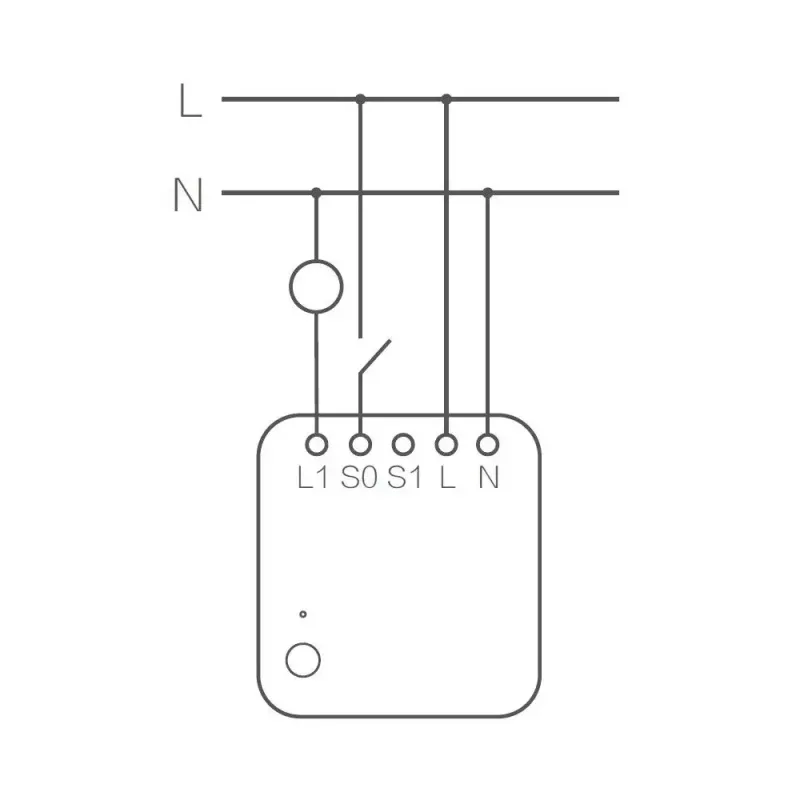 AQARA Smart Home Einzelschaltermodul T1, mit Neutralleiter (SSM-U01)