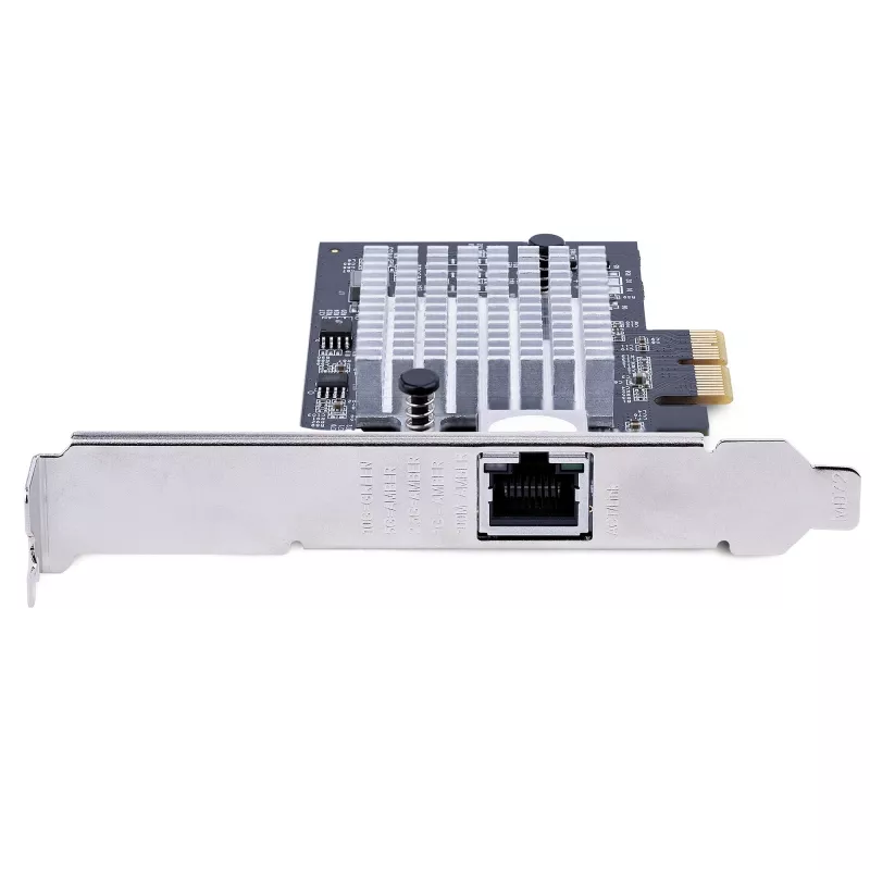 StarTech.com 1-Port 10Gbps PCIe-Netzwerkadapterkarte, Netzwerkkarte für PC/Server, Sechs-Geschwindigkeits-PCIe-Ethernetkarte mit Jumbo-Frame-Unterstützung, NIC/LAN-Schnittstellenkarte, 10GBASE-T und NBASE-T