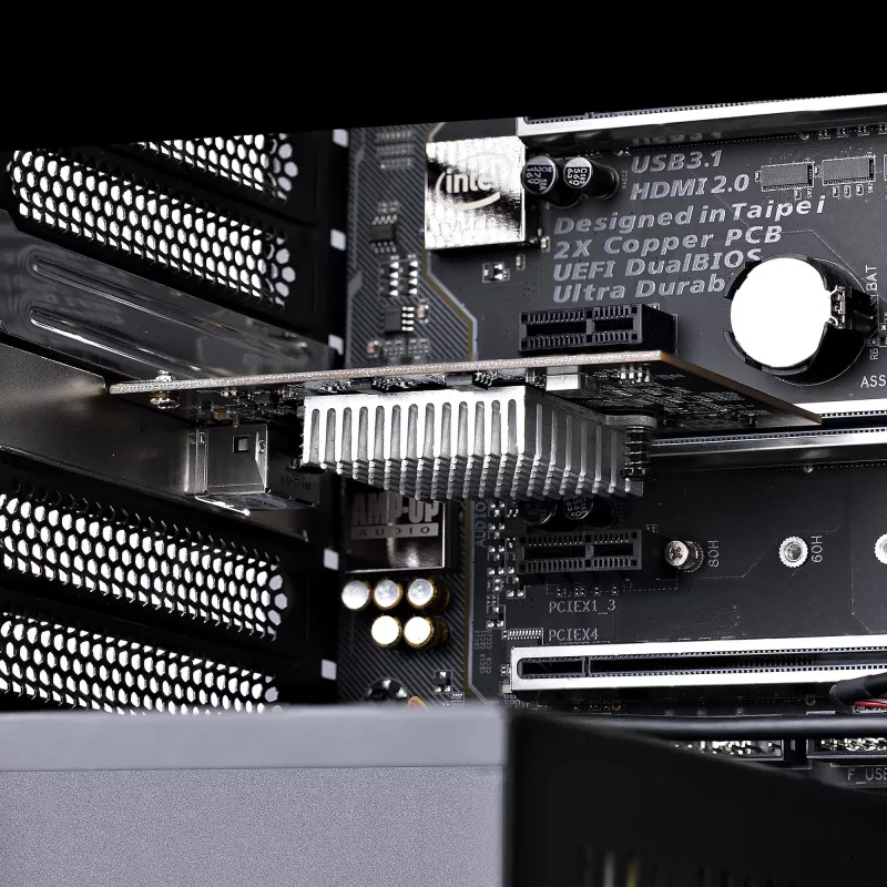 StarTech.com 1-Port 10Gbps PCIe-Netzwerkadapterkarte, Netzwerkkarte für PC/Server, Sechs-Geschwindigkeits-PCIe-Ethernetkarte mit Jumbo-Frame-Unterstützung, NIC/LAN-Schnittstellenkarte, 10GBASE-T und NBASE-T