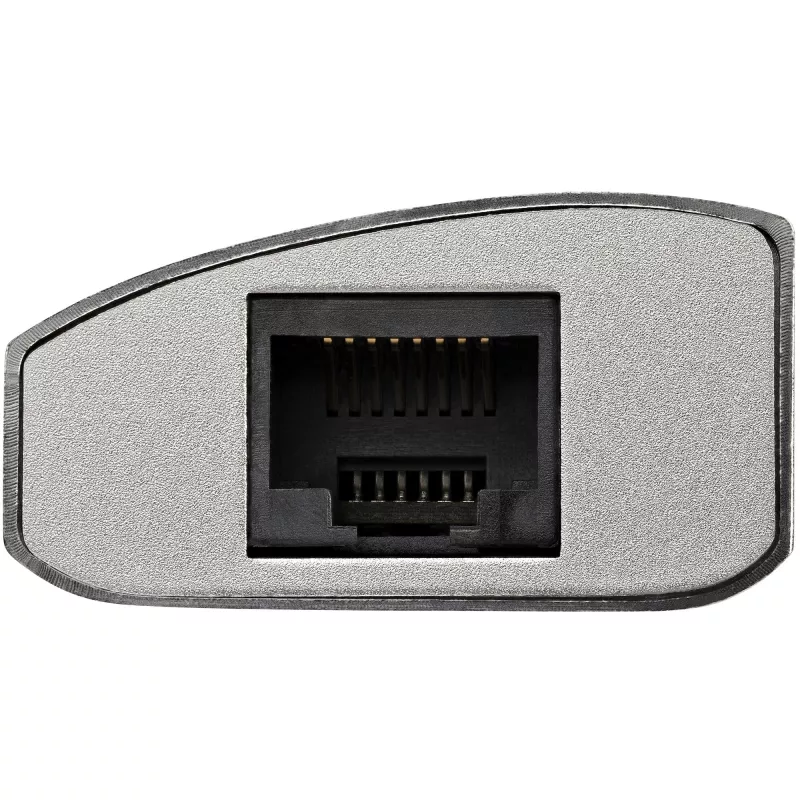 StarTech.com 3-Port tragbarer USB 3.0 Hub mit Gigabit-Ethernet - integriertes Kabel~3-Port tragbarer USB 3.0 Hub mit Gigabit-Ethernet - 5 Gbit/s - integriertes Kabel