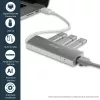 StarTech.com 3-Port tragbarer USB 3.0 Hub mit Gigabit-Ethernet - integriertes Kabel~3-Port tragbarer USB 3.0 Hub mit Gigabit-Ethernet - 5 Gbit/s - integriertes Kabel