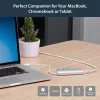 StarTech.com 3-Port tragbarer USB 3.0 Hub mit Gigabit-Ethernet - integriertes Kabel~3-Port tragbarer USB 3.0 Hub mit Gigabit-Ethernet - 5 Gbit/s - integriertes Kabel