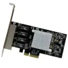 StarTech.com 4-Port-Gigabit-Ethernet-Netzwerkkarte – PCI Express, Intel I350 NIC