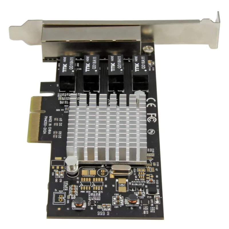 StarTech.com 4-Port-Gigabit-Ethernet-Netzwerkkarte – PCI Express, Intel I350 NIC