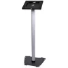 StarTech.com Sicherer Tablet-Bodenständer - Diebstahlsicher, Schwarz, Silber, Tablet, Multimediaständer, Aluminium, Kunststoff, Stahl, 1,5 kg, 24,6 cm (9,7 Zoll)