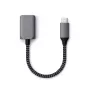 USB-Kabel Satechi ST-UCATCM USB-C auf USB-A, USB 3.2 Gen 1 (5 Gbit/s), Grau