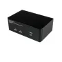 StarTech.com 2-Port Dual DisplayPort USB KVM-Switch mit Audio & USB 2.0 Hub