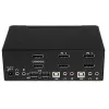 StarTech.com 2-Port Dual DisplayPort USB KVM-Switch mit Audio & USB 2.0 Hub