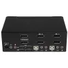 StarTech.com 2-Port DisplayPort Dual-Monitor KVM Switch – 4K 60Hz