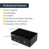 StarTech.com 2-Port DisplayPort Dual-Monitor KVM Switch – 4K 60Hz
