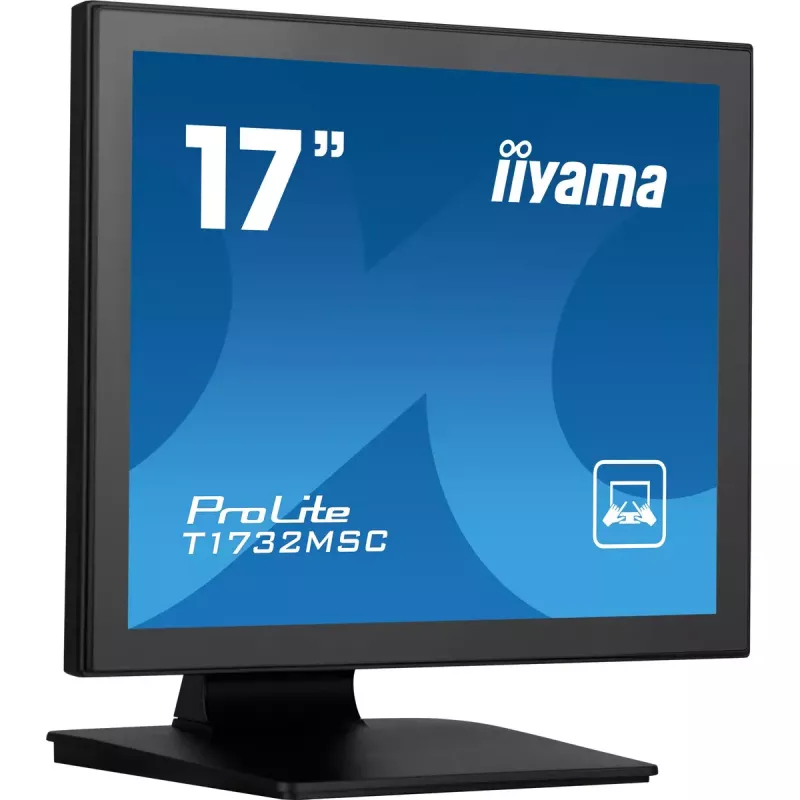 iiyama ProLite T1732MSC-B1SAG Computer-Monitor 43,2 cm (17 Zoll) 1280 x 1024 Pixel Full HD LED Touchscreen Tisch Schwarz