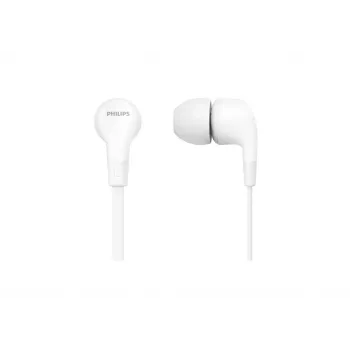 Philips TAE1105WT/00 Kopfhörer/Headset Kabelgebunden In-Ear Musik Weiß