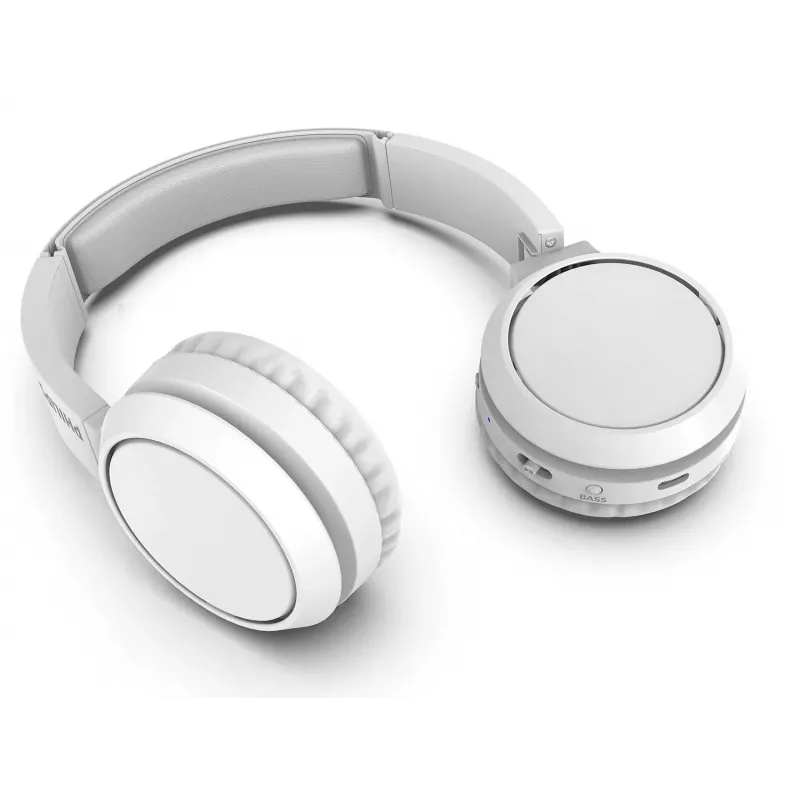 Philips 4000 series TAH4205WT/00 Kopfhörer/Headset Kabellos Kopfband Anrufe/Musik USB Typ-C Bluetooth Weiß
