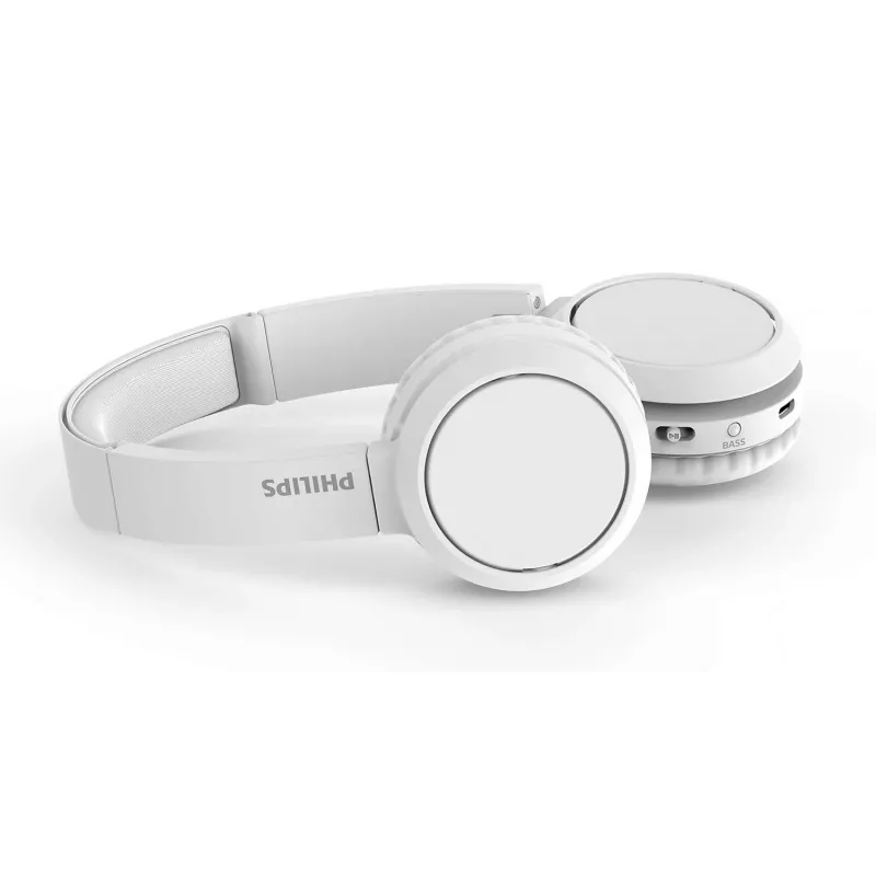 Philips 4000 series TAH4205WT/00 Kopfhörer/Headset Kabellos Kopfband Anrufe/Musik USB Typ-C Bluetooth Weiß