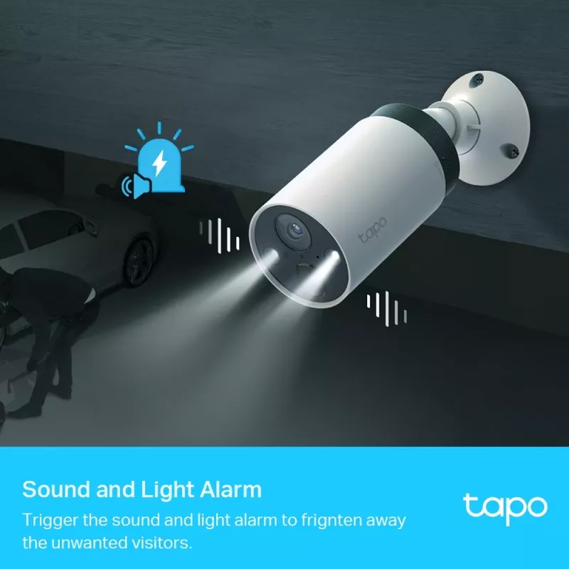 TP-Link Tapo Smartes kabelloses Überwachungskamera-System, 1-Kamera-System
