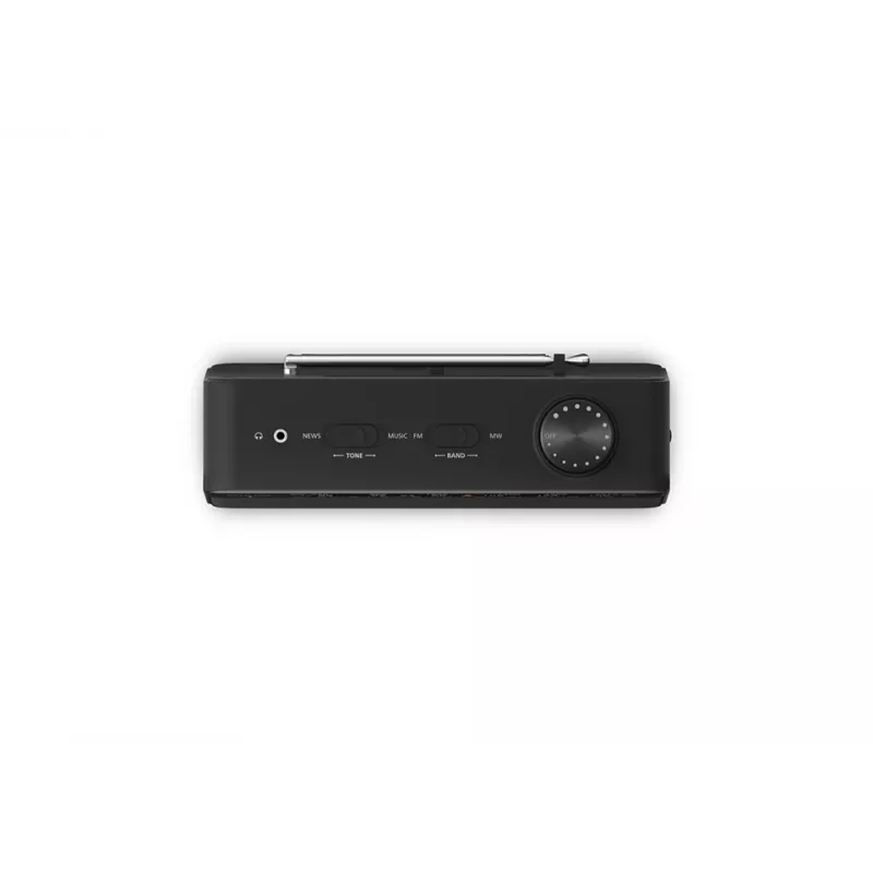 Tragbares Radio Philips TAR2509/10 Analog AM FM Schwarz