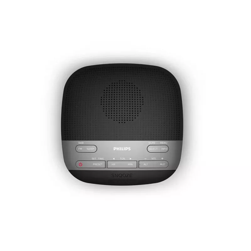 Philips TAR3505/12 Radio Uhr Digital Schwarz, Grau