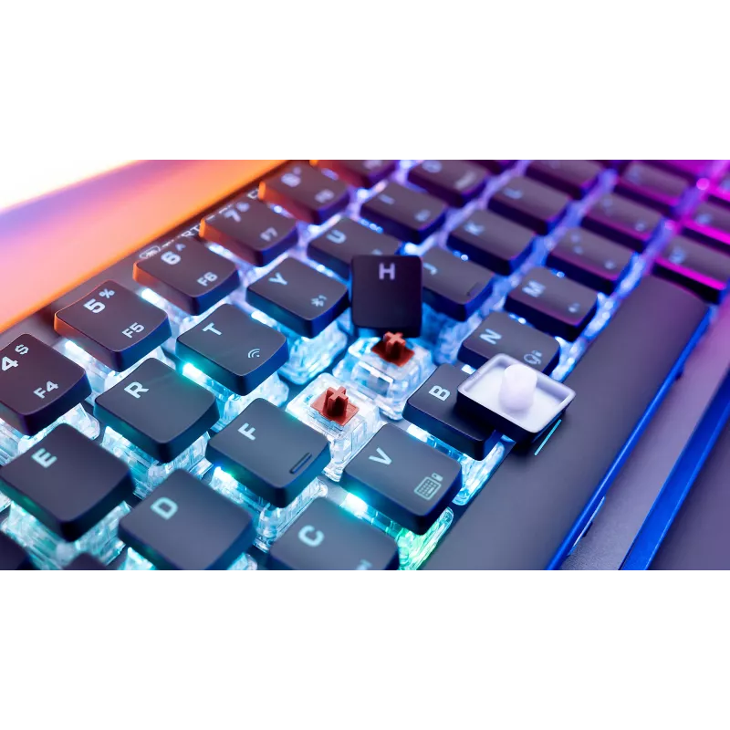 Turtle Beach Vulcan II Mini Air Tastatur Gaming RF Wireless + Bluetooth QWERTZ German Schwarz