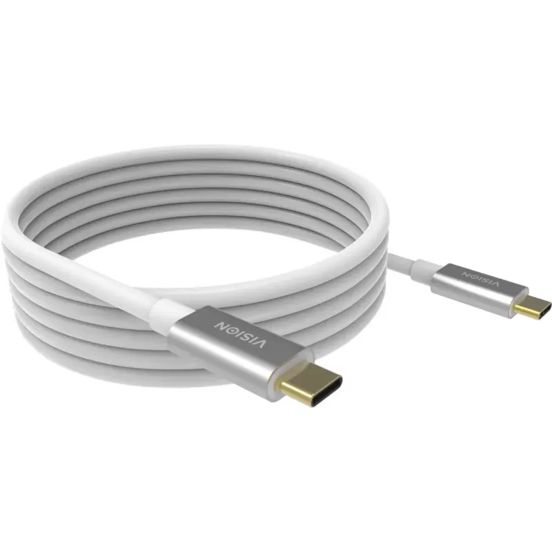 USB-Kabel Vision TC 4MUSBC 4 m USB 3.2 Gen 2 Weiß