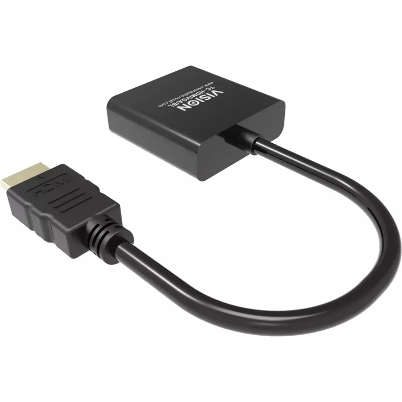 Videokabel-Adapter Vision TC-HDMIVGA/BL