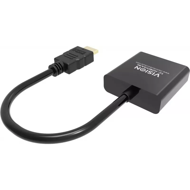 Videokabel-Adapter Vision TC-HDMIVGA/BL