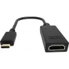 Videokabel-Adapter USB-Typ-C HDMI Typ A Standard Vision TC-USBCHDMI/BL
