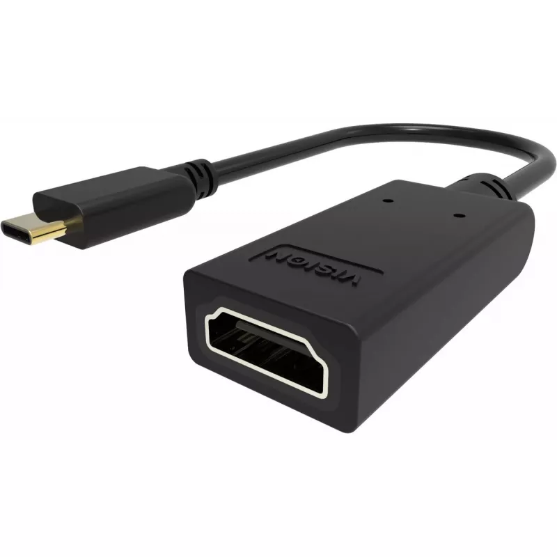 Videokabel-Adapter USB-Typ-C HDMI Typ A Standard Vision TC-USBCHDMI/BL