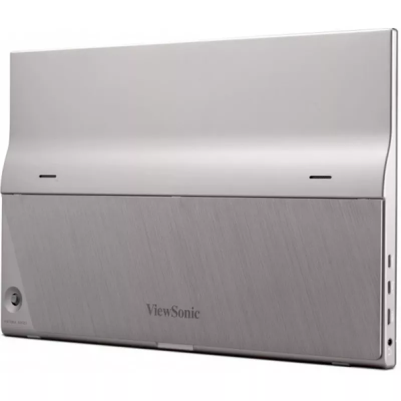 Viewsonic TD1655 Computermonitor 39,6 cm (15,6 Zoll) 1920 x 1080 Pixel Full HD LED Touchscreen Mehrbenutzer Schwarz, Silber