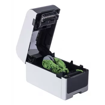Brother TD-2350D300 Etikettendrucker Thermodirekt 300 x 300 DPI 152 mm/s Kabelgebunden & Kabellos Ethernet LAN WLAN Bluetooth