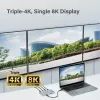 Edimax TD-405BP Laptop-Dock/Port-Replikator Kabelgebunden Thunderbolt 4 60W