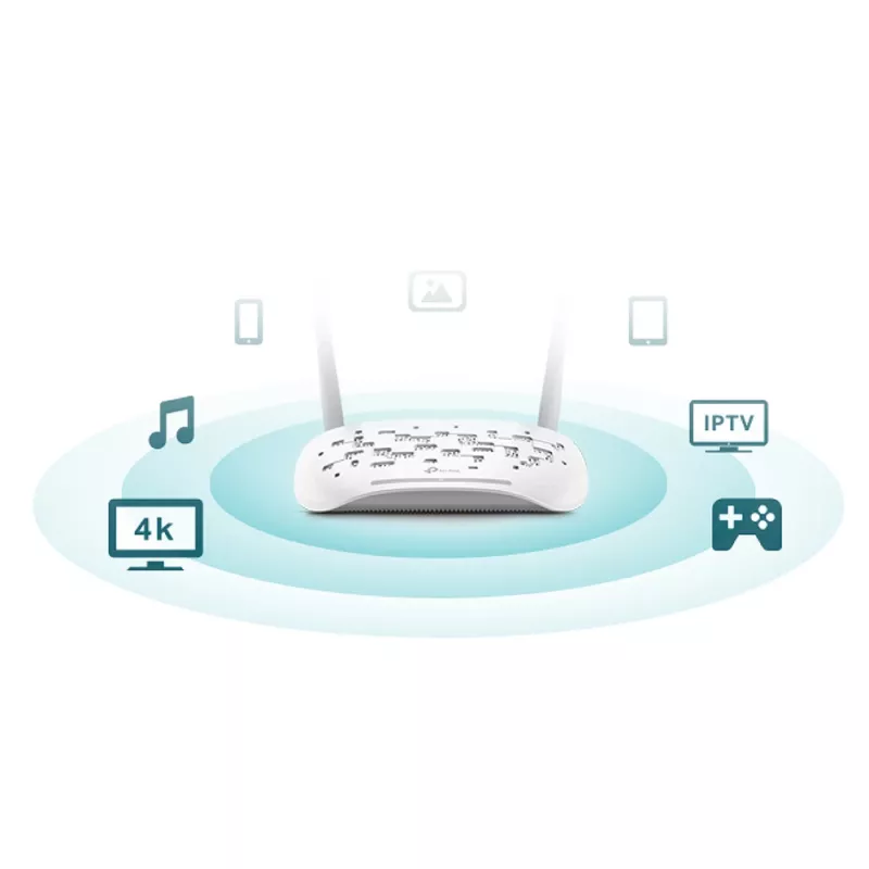 Tischrouter TP-Link TD-W9960 Single-Band 2,4 GHz Wi-Fi 4