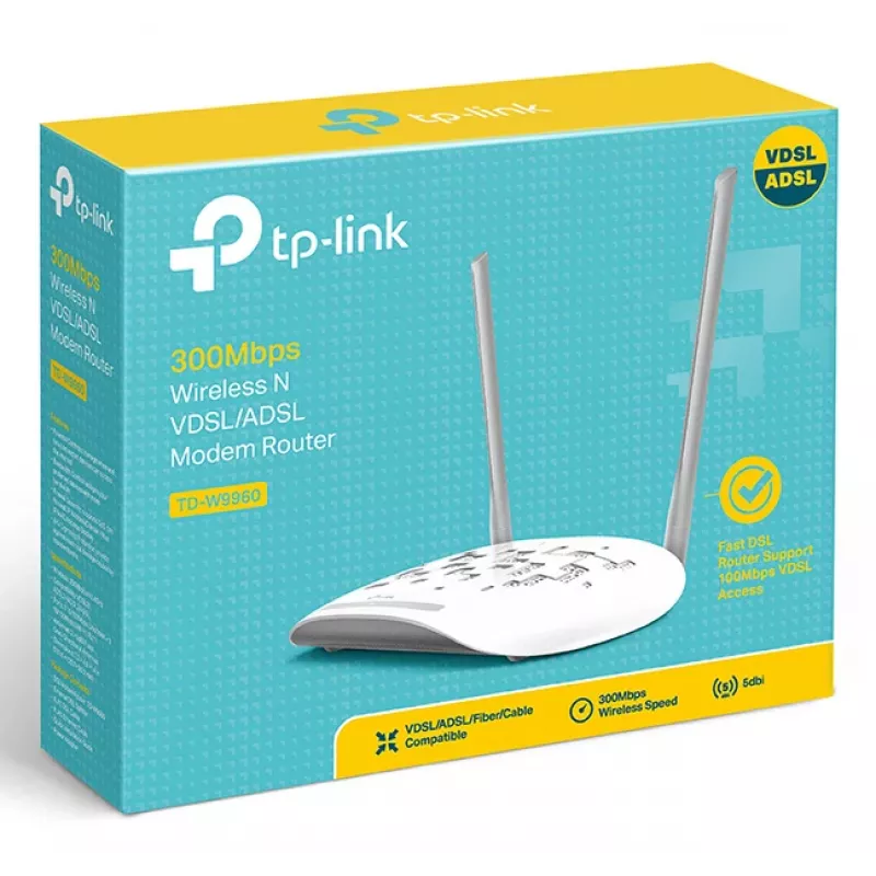 Tischrouter TP-Link TD-W9960 Single-Band 2,4 GHz Wi-Fi 4