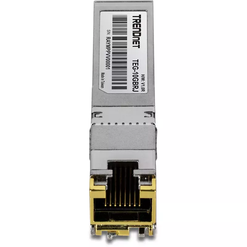SFP-Transceiver-Modul Trendnet TEG-10GBRJ Kupfer 10000 Mbit/s RJ-45