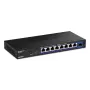 Unmanaged Netzwerk-Switch TRENDnet TEG-S5091 — 8× 2.5G RJ-45-Ports, 60 Gbit/s, 12V, wandmontierbar