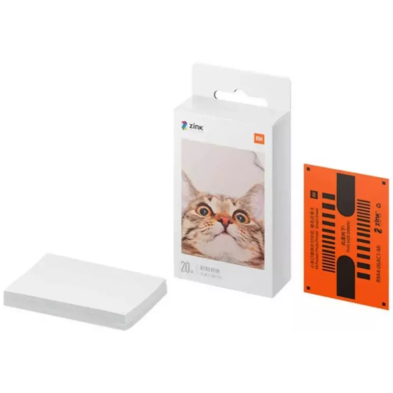 Xiaomi Mi Portable Photo Printer Paper TEJ4019GL 20 Fotopapier, 2x3 Zoll