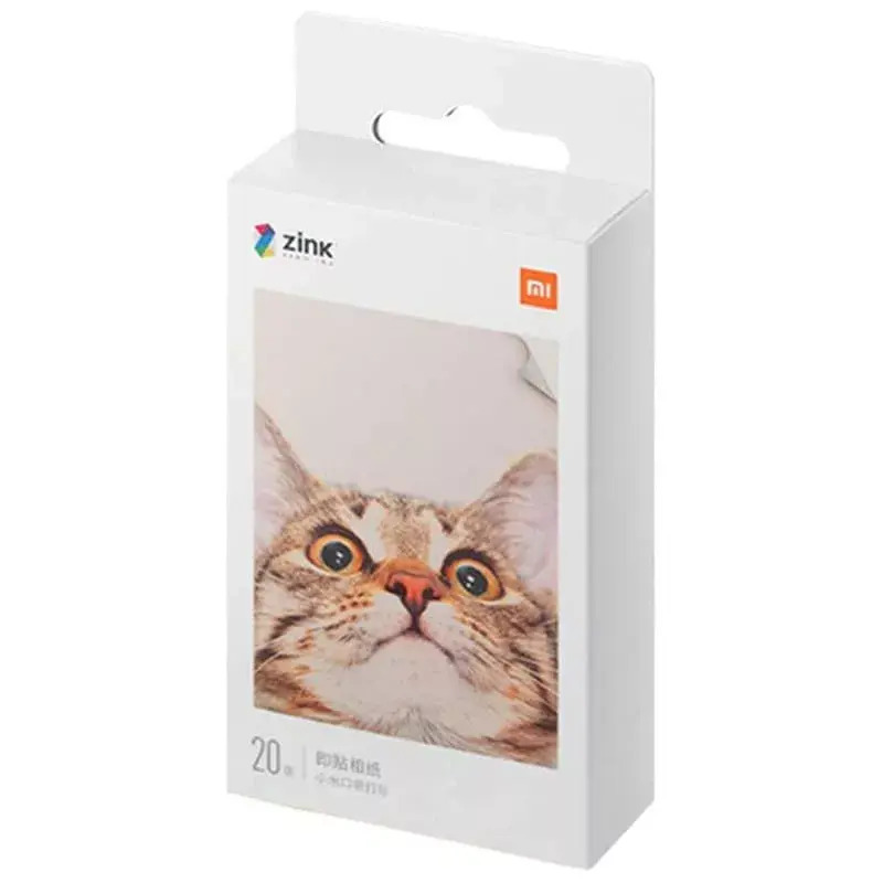 Xiaomi Mi Portable Photo Printer Paper TEJ4019GL 20 Fotopapier, 2x3 Zoll