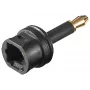 Microconnect TOSLINK-ADAPTER Kabeladapter Toslink 3.5 Toslink mini Schwarz