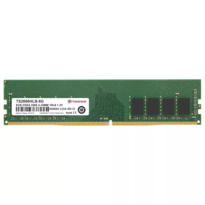 Memory Transcend DDR4-2666 U-DIMM 8GB 2666MHz
