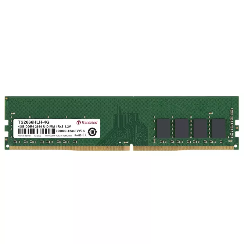 Transcend DDR4 - Modul - 4 GB - DIMM 288-PIN