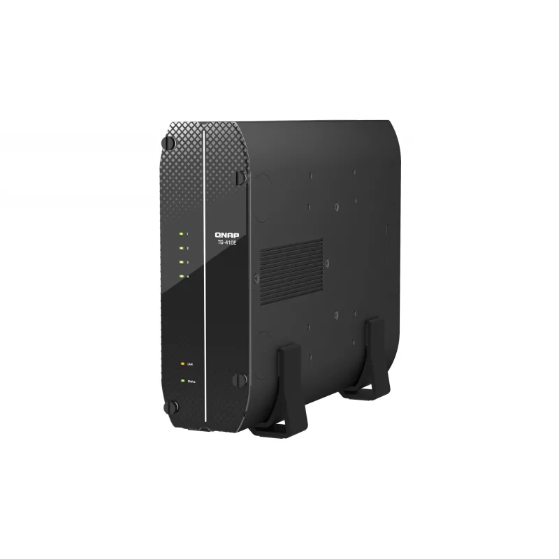 QNAP TS-410E NAS Tower Intel® Celeron® J6412 8 GB 0 TB QNAP QTS Schwarz