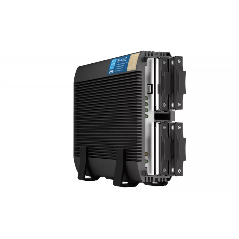 QNAP TS-410E NAS Tower Intel® Celeron® J6412 8 GB 0 TB QNAP QTS Schwarz