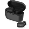 Kabellose In-Ear-Kopfhörer SAVIO TWS-09 — Bluetooth 5.1, binaural, 20–20000 Hz, 8 h Sprechzeit, Powerbank, USB-C-Ladung, Schwarz