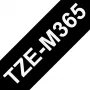 Brother TZE-M365 Beschriftungsband Weiß auf Schwarz