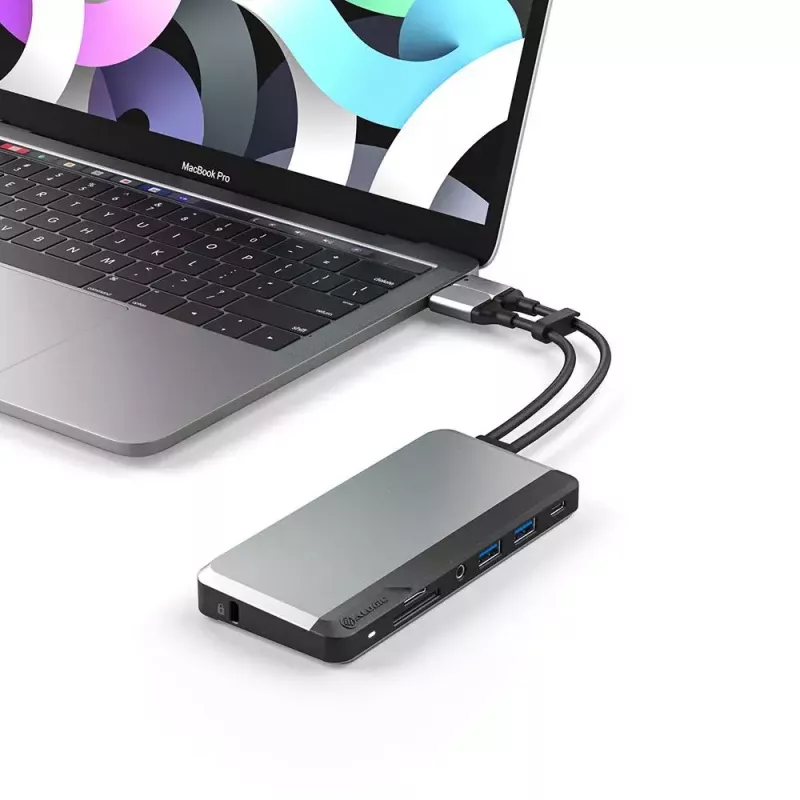 Dockingstation ALOGIC 10-in-1 Dual USB-C Super Dock