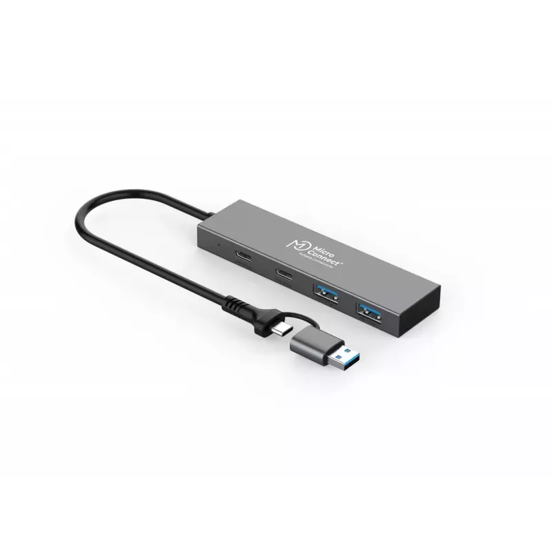 Microconnect UC0066-5G-USB-C-4IN1 Schnittstellen-Hub USB-C 4 Ports