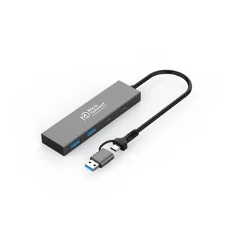 Microconnect UC0066-5G-USB-C-4IN1 Schnittstellen-Hub USB-C 4 Ports