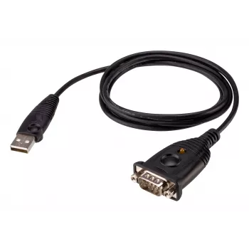 ATEN UC232AF USB Typ-A RS-232 Schwarz 1,2 m Kabel